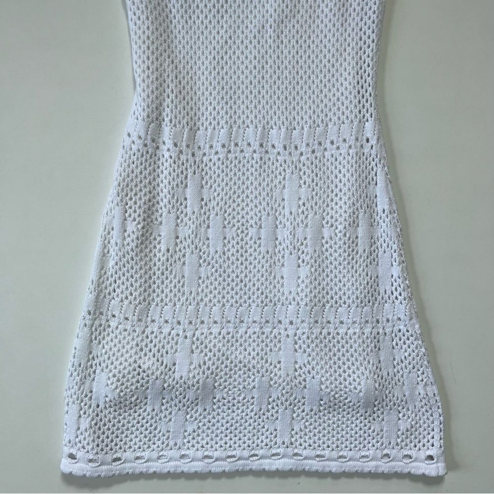 Sundance Catalog NWT White Crochet Dress XS - Picture 7 of 7